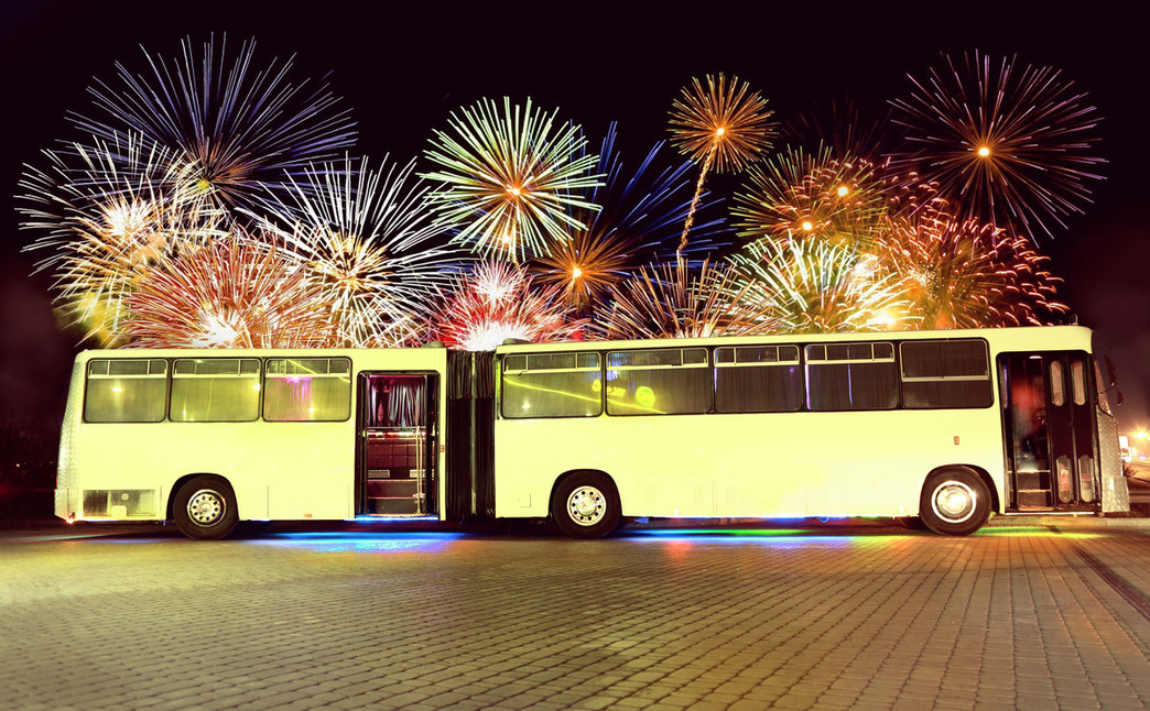 Party Bus Silver 