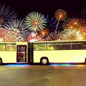 Party Bus Silver - авто на весілля у Києві - портфоліо 1