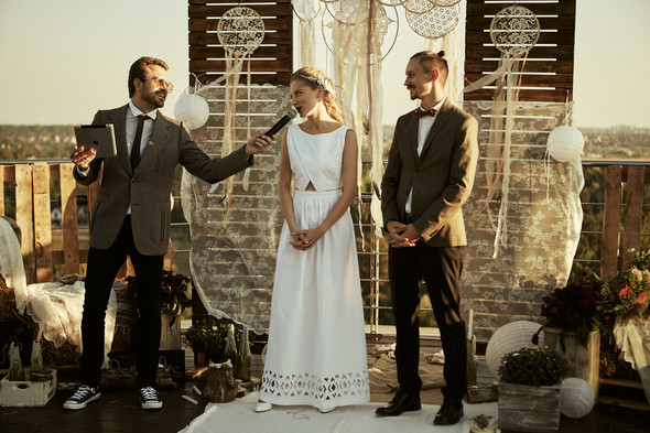 Modern wedding - фото №15