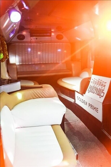064 Автобус Party Bus Golden Prime пати бас 