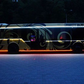 064 Автобус Party Bus Golden Prime пати бас - авто на весілля у Києві - портфоліо 3