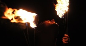 Огненное и пиротехническое шоу "M.I.F." - артист, шоу у Запоріжжі - фото 1