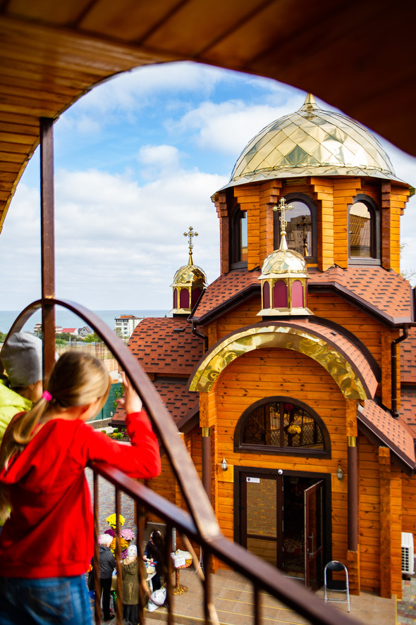 Венчание в храме Георгия Победоносца - фото №27