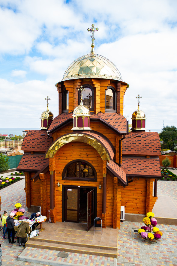 Венчание в храме Георгия Победоносца - фото №28