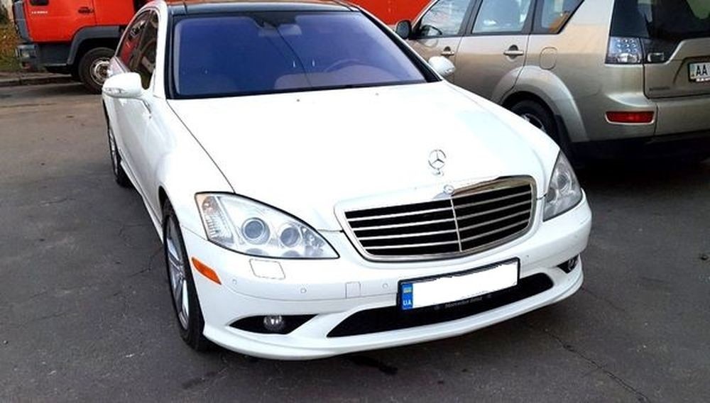 390 Mercedes W221 S550 білий оренда 