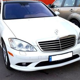 390 Mercedes W221 S550 білий оренда - авто на весілля у Києві - портфоліо 5