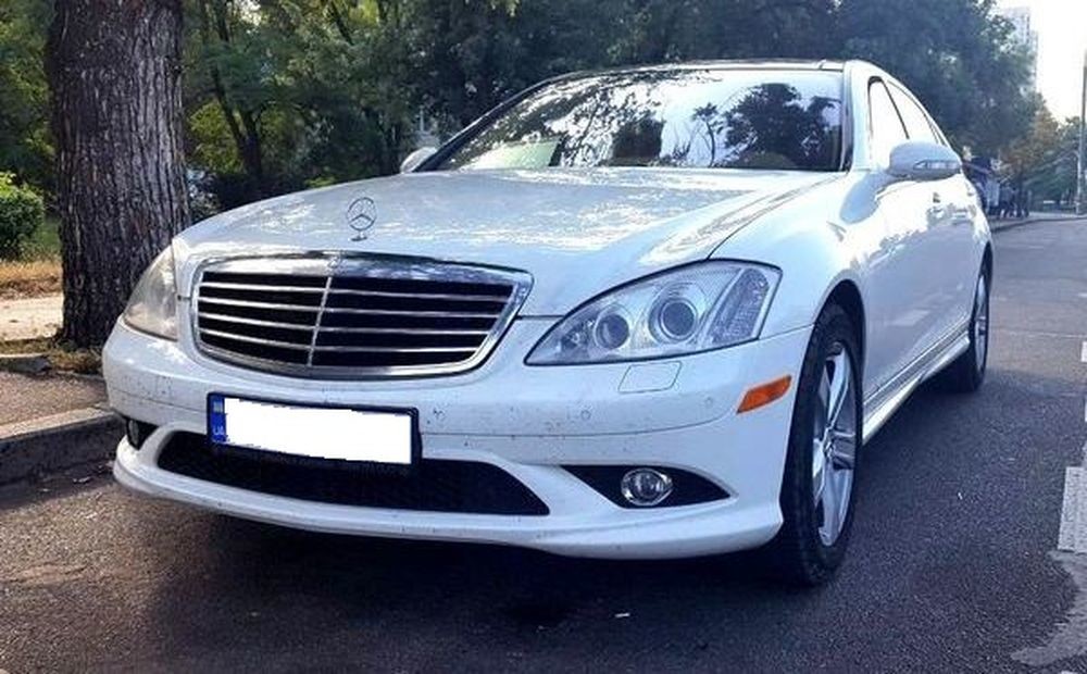 390 Mercedes W221 S550 білий оренда 