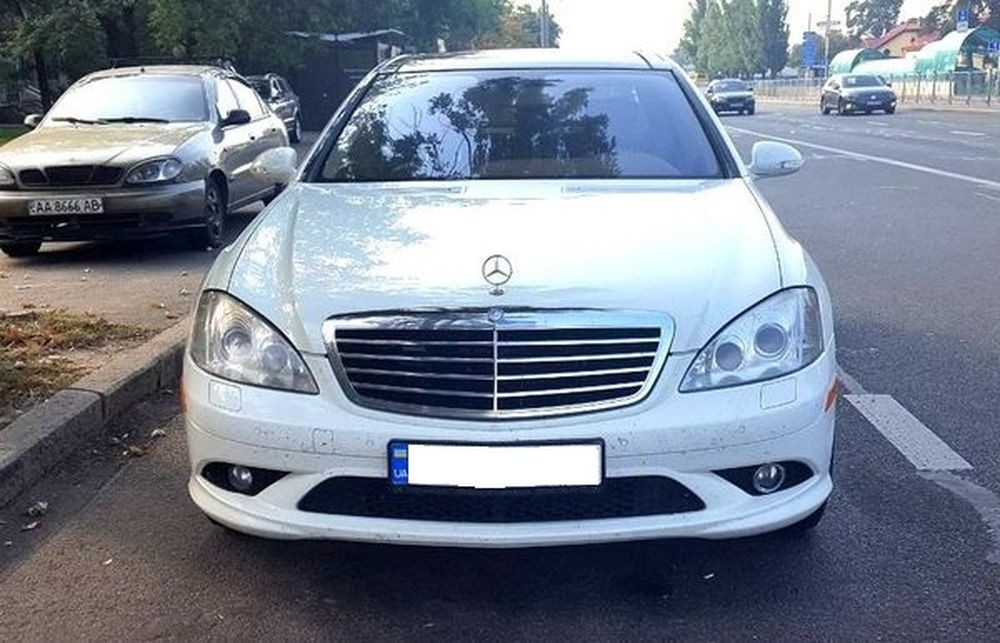 390 Mercedes W221 S550 білий оренда 