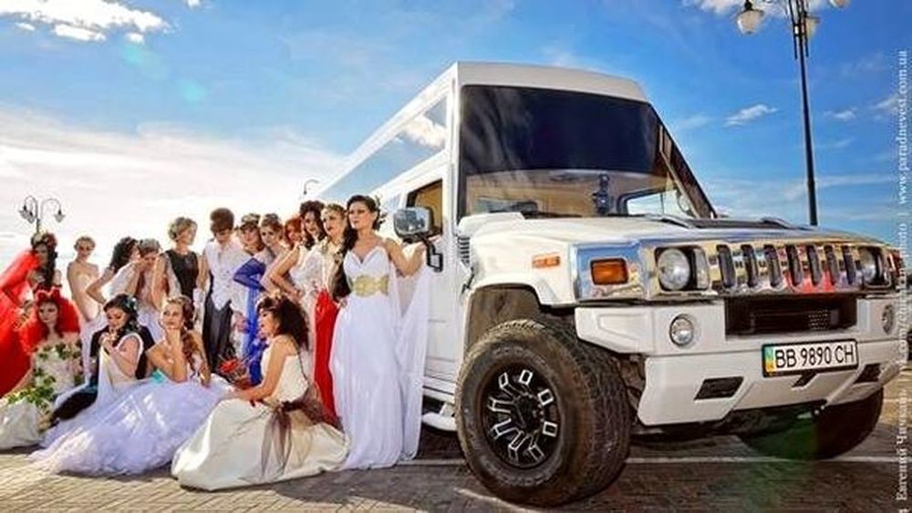 032 Лімузин Mega Hummer H2 Disco 