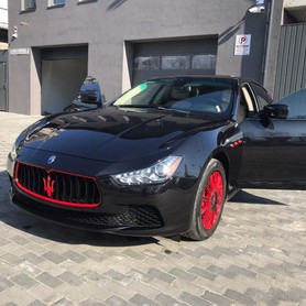 Maserati Ghibli - авто на весілля у Києві - портфоліо 3
