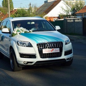 Ауди Q 7 - авто на весілля у Дніпрі - портфоліо 1
