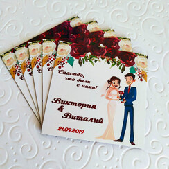 BestMagnets - магнитики-подарки гостям на свадьбе - весільні аксесуари у Полтаві - фото 4
