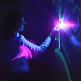 Light art show