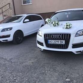 Audi Q7 - авто на весілля у Мукачеві - портфоліо 1