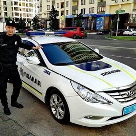 292 прокат оренда поліцейської машини в Києві - авто на весілля у Києві - портфоліо 3