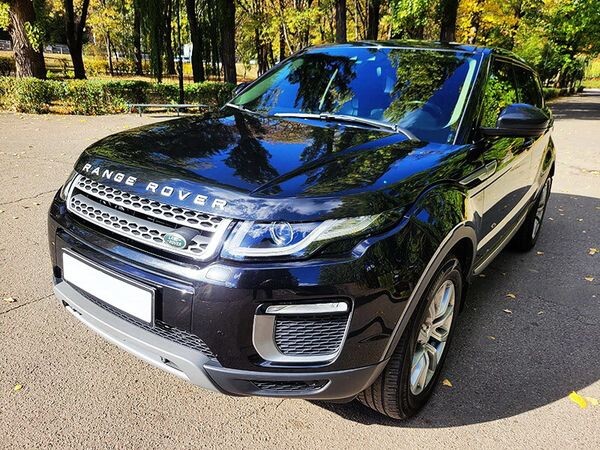 255 Range Rover Evoque чорний прокат оренда 