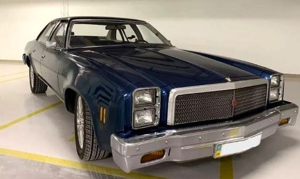 387 Ретро авто Chevrolet Malibu Classic blue 