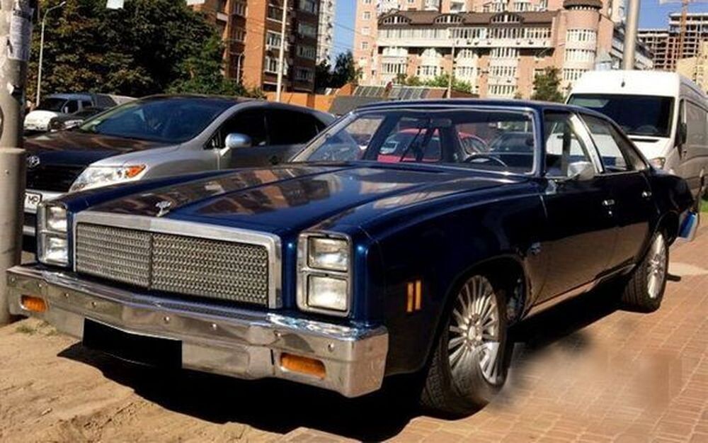 387 Ретро авто Chevrolet Malibu Classic blue 