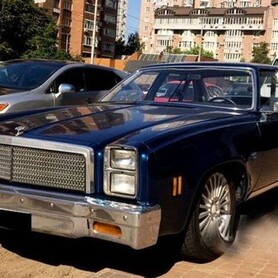 387 Ретро авто Chevrolet Malibu Classic blue - авто на весілля у Києві - портфоліо 3