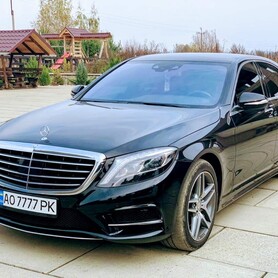 Mersedes S-class W222 - авто на весілля у Хусті - портфоліо 2