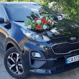Kia Sportage New - авто на весілля у Черкасах - портфоліо 4