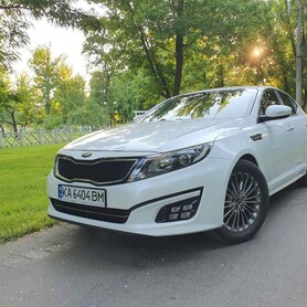 Kia Optima - авто на весілля у Києві - портфоліо 2