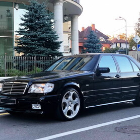 117 Mercedes Benz W140 S7.3 V12 Brabus чорний - авто на весілля у Києві - портфоліо 2