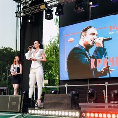 Ольга  Уварова - ведучий у Кропивницькому - фото 2