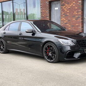 099 Mercedes-Benz S63 AMG 4MATIC W222 Restyling - авто на весілля у Києві - портфоліо 4