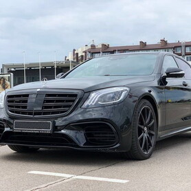 099 Mercedes-Benz S63 AMG 4MATIC W222 Restyling - авто на весілля у Києві - портфоліо 6