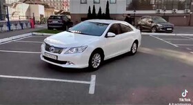 153 Toyota Camry V50 біла оренда - авто на весілля у Києві - портфоліо 4