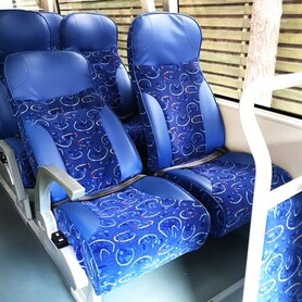 339 Автобус Yutong блакитний прокат оренда - авто на весілля у Києві - портфоліо 2