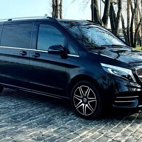 074 Оренда Mercedes-Benz V-Class мікроавтобус - авто на весілля у Києві - портфоліо 1