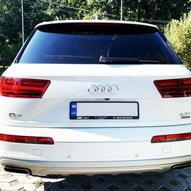 394 Позашляховик на весілля Audi Q7 біла оренда - авто на весілля у Києві - портфоліо 4