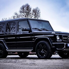 202 Mercedes-Benz G63 AMG чорний оренда прокат - авто на весілля у Києві - портфоліо 1