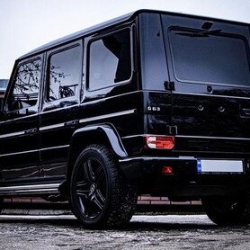 202 Mercedes-Benz G63 AMG чорний оренда прокат - авто на весілля у Києві - портфоліо 3