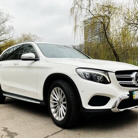 071 Позашляховик Mercedes GLC 250d білий - авто на весілля у Києві - портфоліо 2