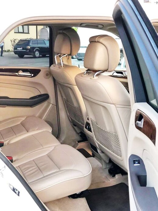 119 Позашляховик Mercedes Benz ML білий оренда 