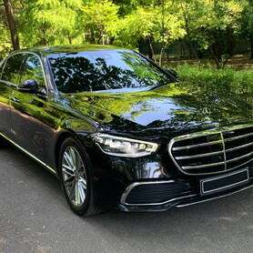 300 Аренда Mercedes-Benz W223 S-Class на прокат - авто на весілля у Києві - портфоліо 6