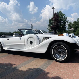 239 Ретро кабріолет білий Mitsuoka Dore - авто на весілля у Києві - портфоліо 6
