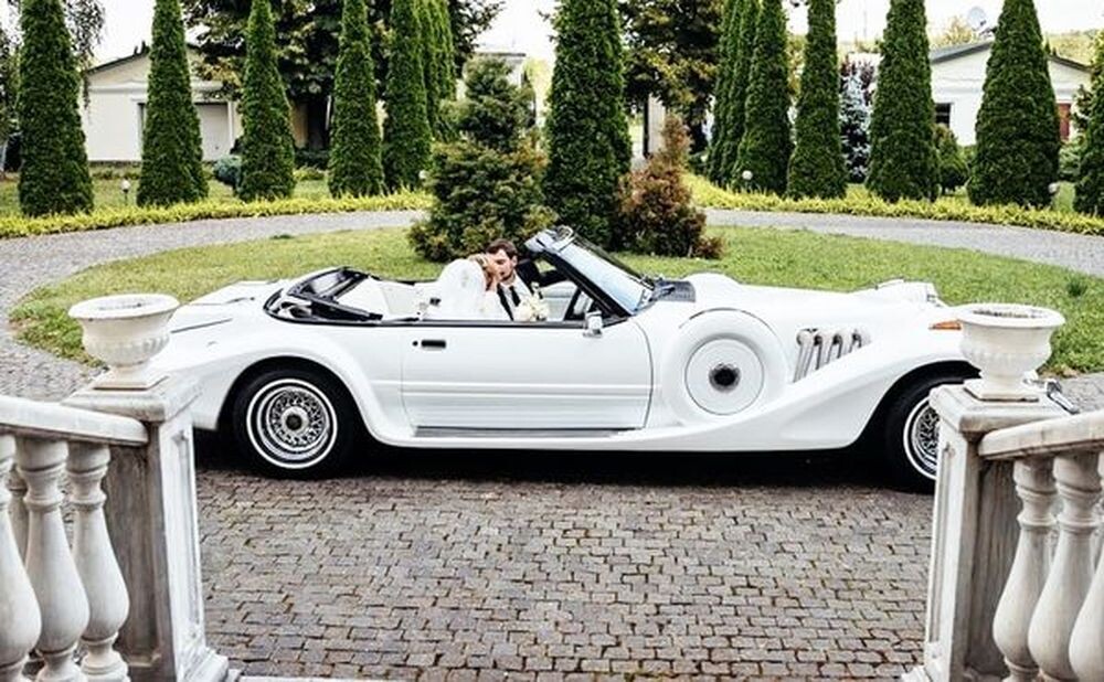 239 Ретро кабріолет білий Mitsuoka Dore 