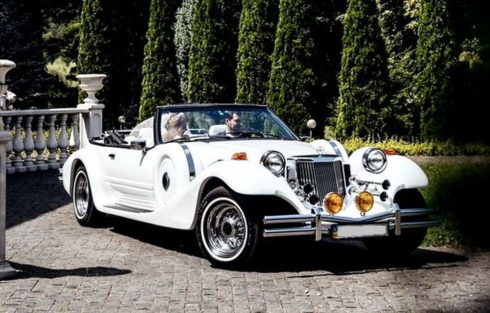 239 Ретро кабріолет білий Mitsuoka Dore 