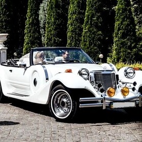 239 Ретро кабріолет білий Mitsuoka Dore - авто на весілля у Києві - портфоліо 3