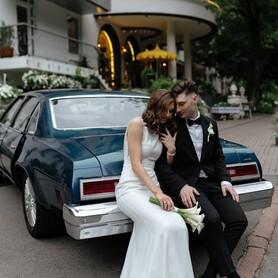 1977 Chevrolet Malibu Classic blue - авто на весілля у Києві - портфоліо 2