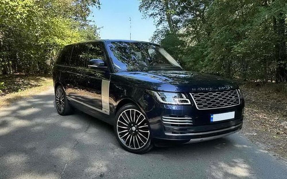 221 Позашляховик Range Rover Long синій оренда 