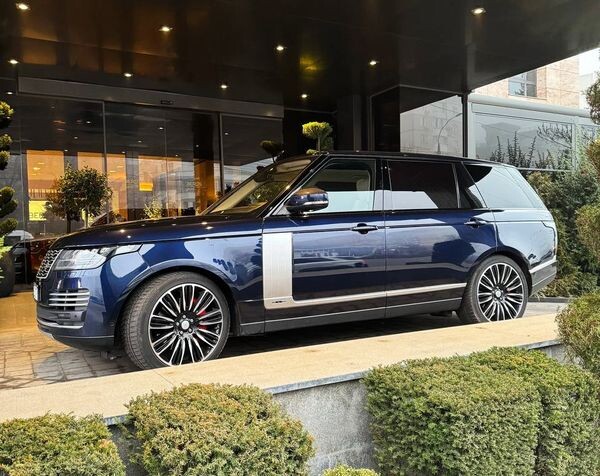221 Позашляховик Range Rover Long синій оренда 