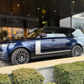 221 Позашляховик Range Rover Long синій оренда - авто на весілля у Києві - портфоліо 3