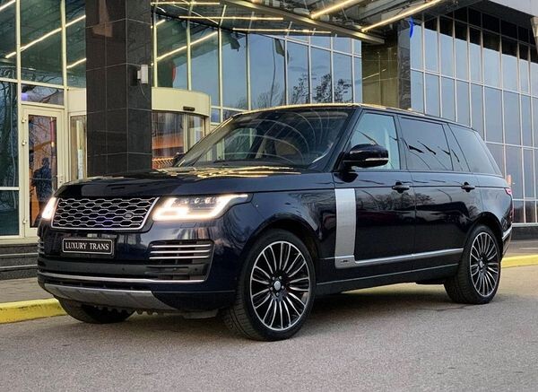 221 Позашляховик Range Rover Long синій оренда 
