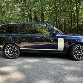 221 Позашляховик Range Rover Long синій оренда - авто на весілля у Києві - портфоліо 6