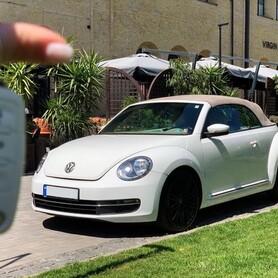 020 Кабріолет Volkswagen Beetle білий - авто на весілля у Києві - портфоліо 2
